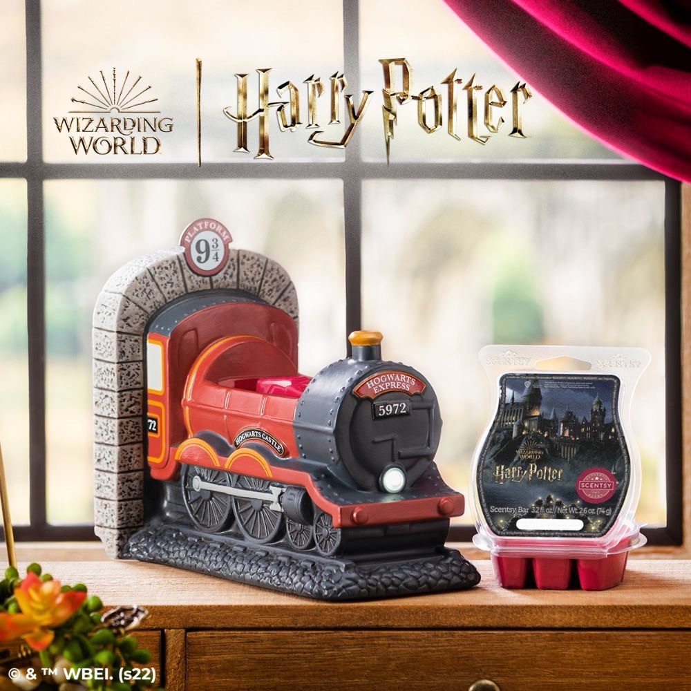 Scentsy: HP Hogwarts Express, 9 3/4 Warmer